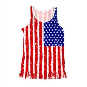 Women’s Patriotic Tank Size Large